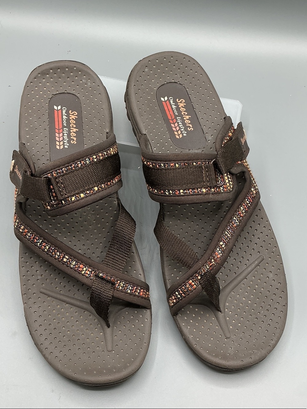 Skechers Women's Reggae - Baja Sunrise Athletic Sandals, size 11